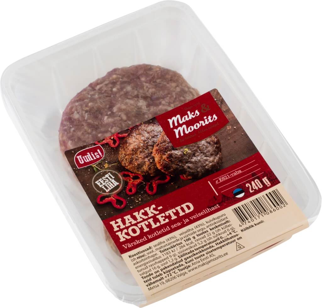 Hakk-kotletid 240g