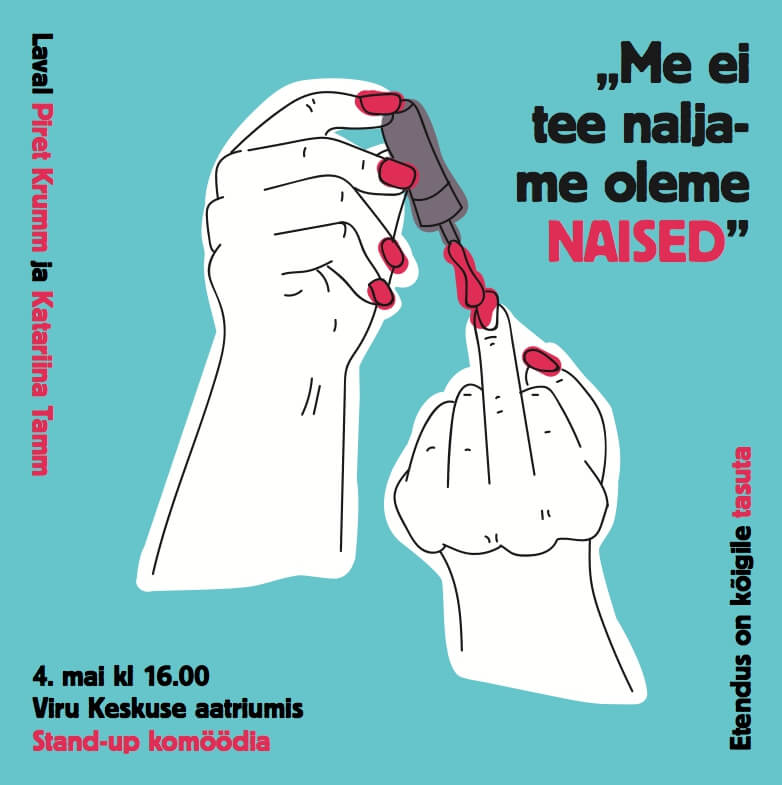 Stand up Viru Keskuse aatriumis