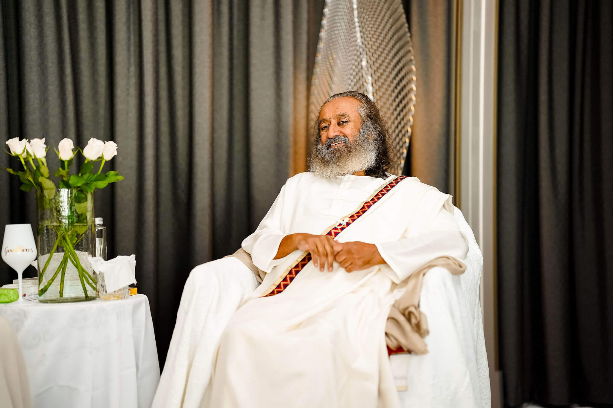Gurudev Sri Sri Ravi Shankar. Foto: Evelin Kruus