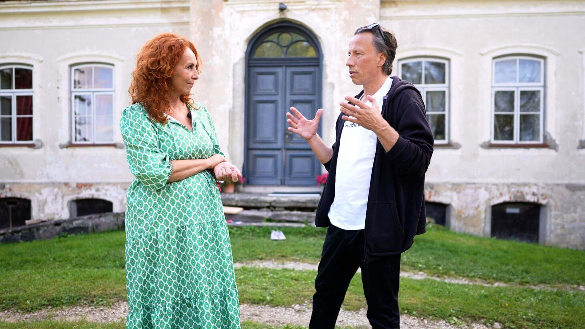 Krista Lensin ja Kristjan Järvi. Foto: Virko Veskoja