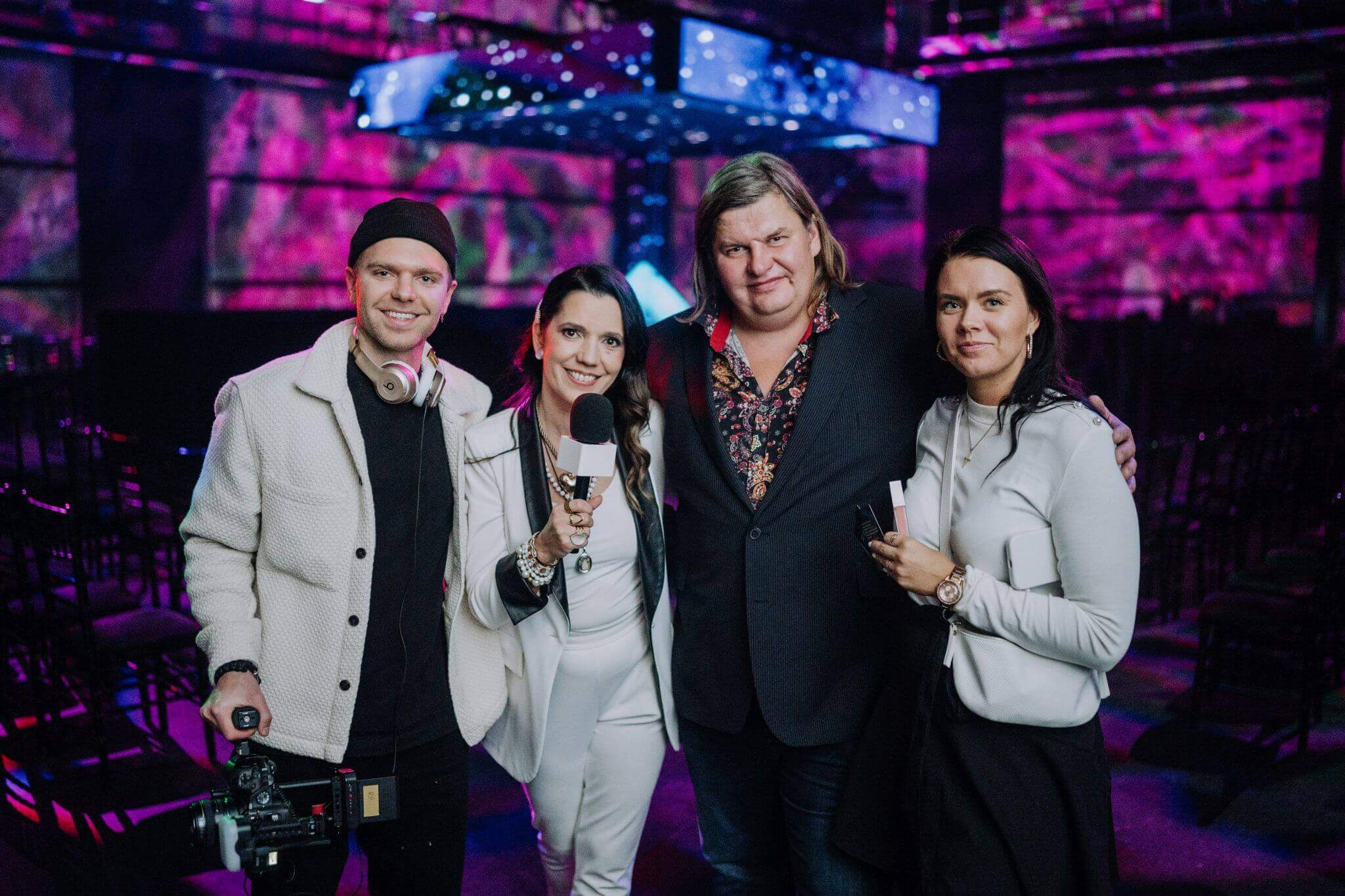 Madis Masing ja GoodNews tiim. Foto: Joosep Ints