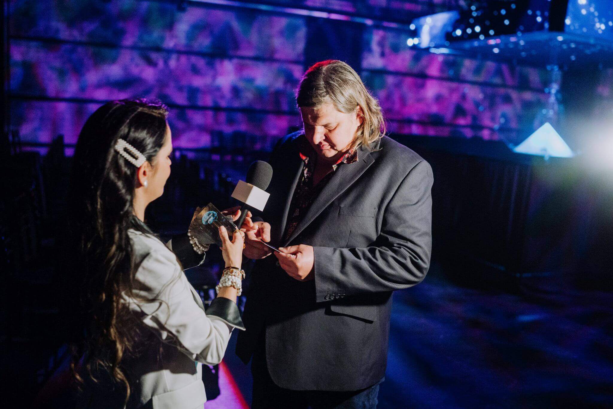 Monika Kuzmina ja Madis Masing. Foto: Joosep Ints