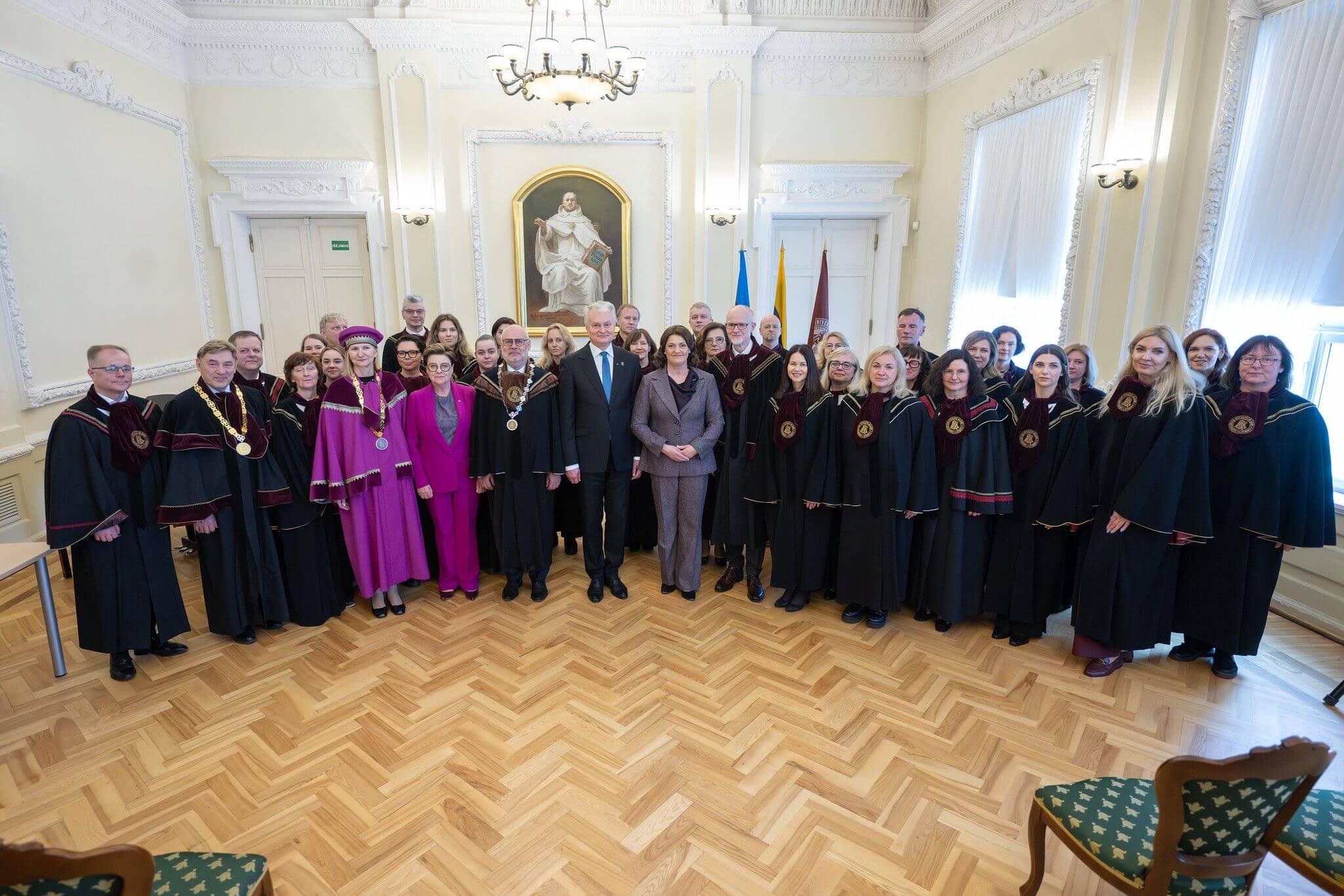 President Karis promoveeriti Leedu Vytautas Magnuse Ülikooli audoktoriks (Foto Vabariigi Presidendi Kantselei, Raigo Pajula) (17)
