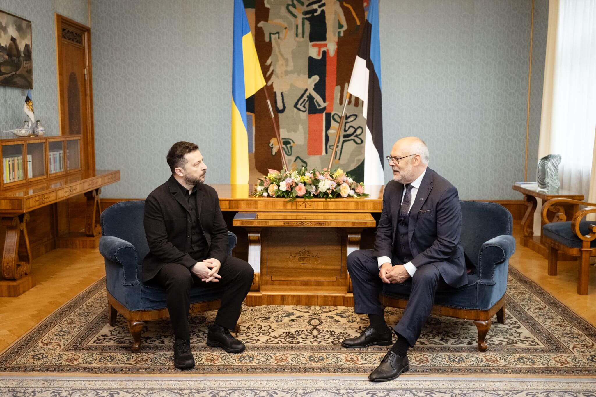 Ukraina riigipea Volodõmõr Zelenskõi ja esileedi visiidil Eestis (Foto Raigo Pajula) (20)