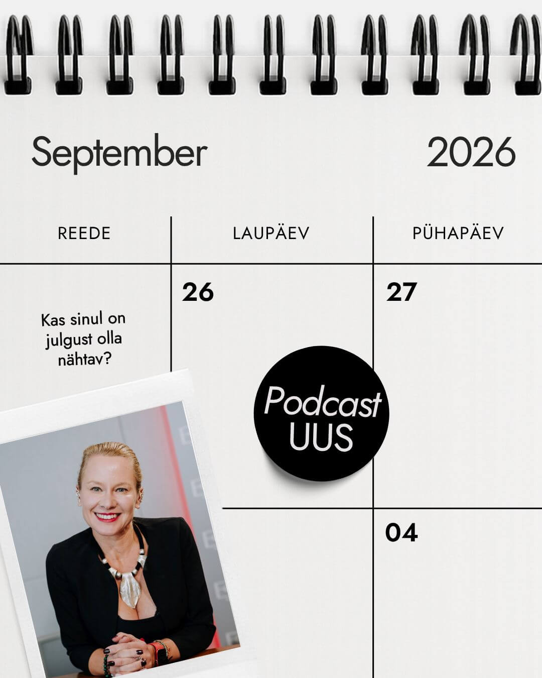 Julgus olla nähtav - GoodNews 26.09.26