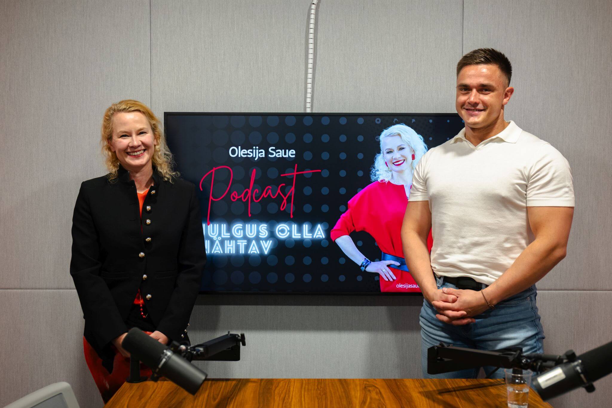 Olesija Saue Podcast Julgus olla nähtav (Foto Risto Štukert) (59) - Olesija Saue ja Kert Truus