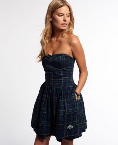 SuperDry_ruut_sinine_kleit