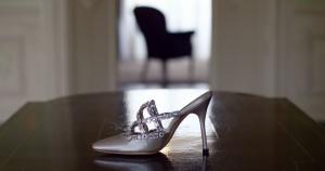 No. 200 Manolo jewelled shoe