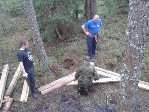 Porgupohja punkri ehitamine31