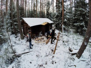 Porgupohja punkri ehitamine48