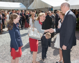 Kanada ministri Peter Van Loani abikaasa Cheryl Van Loan lastega
